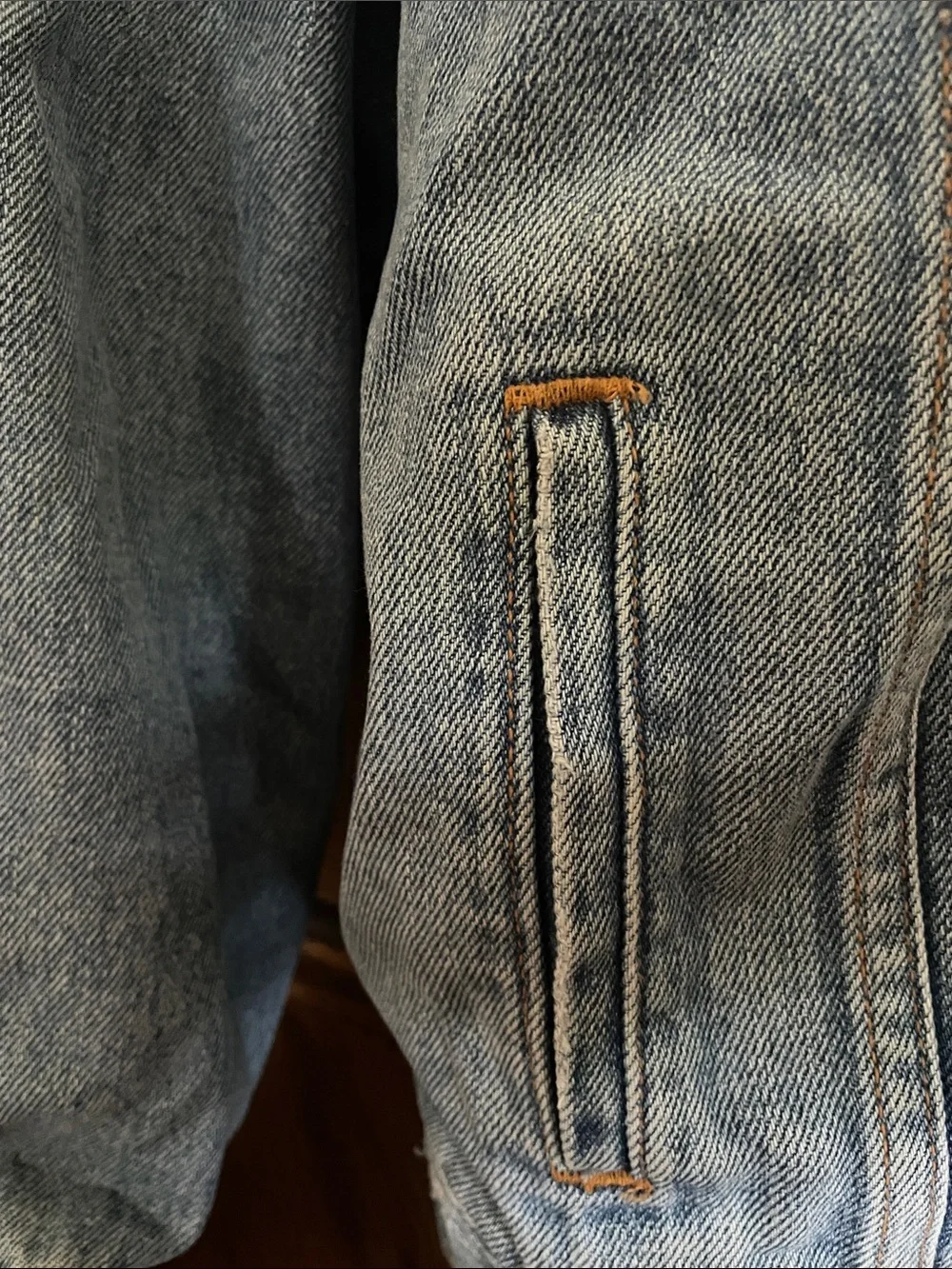 Levi's Vintage Light Blue Sherpa-Lined Denim Jacket